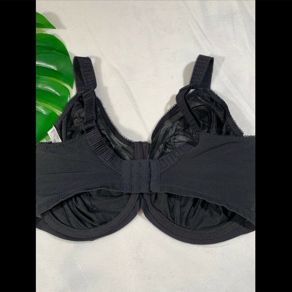 NEW $59 Elomi Black 'Cate' Underwire Bra SZ 36K - Picture 9 of 12